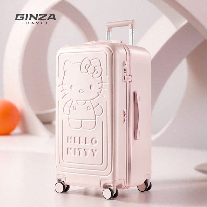 GINZA 캐리어 헬로키티 여행가방 만능휠 20인치