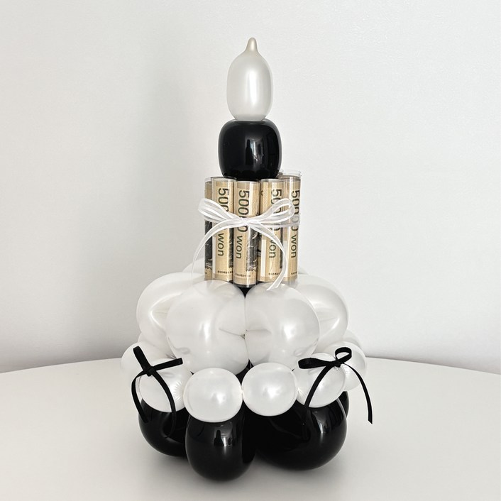 용돈 풍선케이크 (완제품)