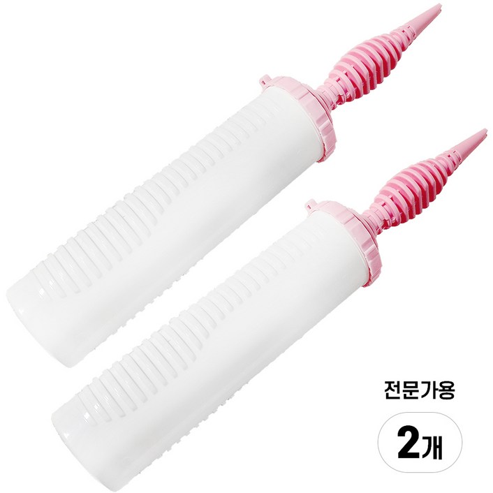 파스텔 고급 전문가용 손펌프 파스텔 공기주입기 화이트 핑크 풍선펌프, 2개, 랜덤발송 파스텔 고급 전문가용 손펌프 파스텔 공기주입기 화이트 핑크 풍선펌프, 2개, 랜덤발송