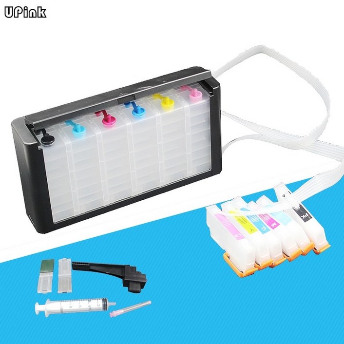 CISS 잉크 공급 시스템 EPSON XP-750 XP-760 XP-850 XP-860 XP-950 xp-960 XP-55 xp-970 프린터 자동 리셋 칩 포함 24 277