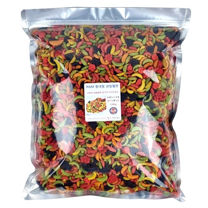 애니몰파크 RM 중대형 과일펠렛 1.6kg 앵무새 과일사료 펠렛 앵무새사료 먹이 간식 보충사료 새사료 모빌 코뉴어 퀘이커 아마존 회색앵무 중대형조사료, 1.6kg, 1개 애니몰파크 RM 중대형 과일펠렛 1.6kg 앵무새 과일사료 펠렛 앵무새사료 먹이 간식 보충사료 새사료 모빌 코뉴어 퀘이커 아마존 회색앵무 중대형조사료, 1.6kg, 1개