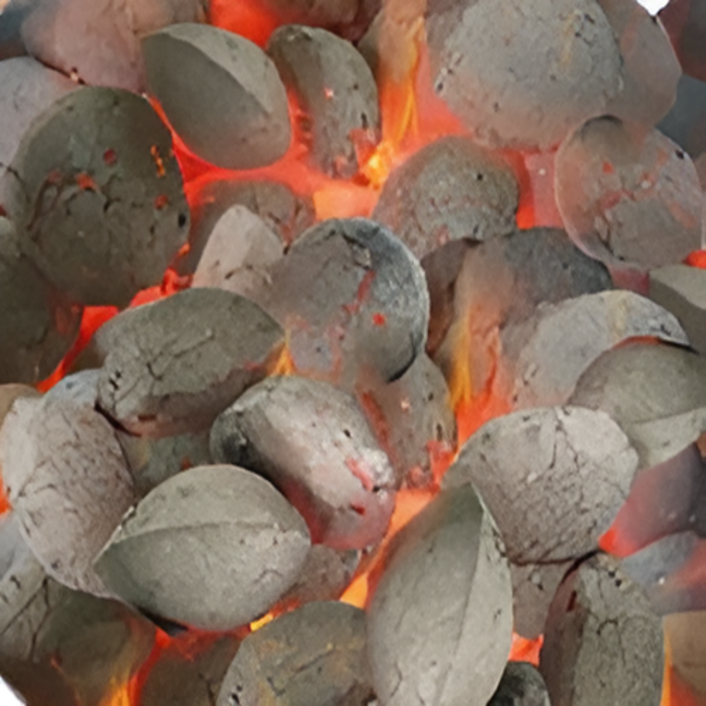 [최고급]비장탄 백탄브리켓 BBQ구이용 차콜숯 10Kg, 8kg, 1개