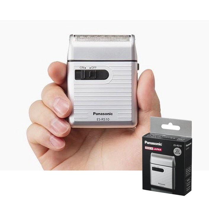 파나소닉 휴대용 면도기 건전지 미니면도기 RS10 국내입고