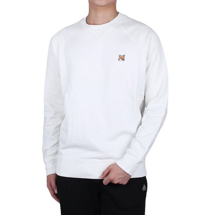 백화점정품 메종키츠네 티셔츠 스크래치 폭스헤드 맨투맨 AM00303KM0001 P700