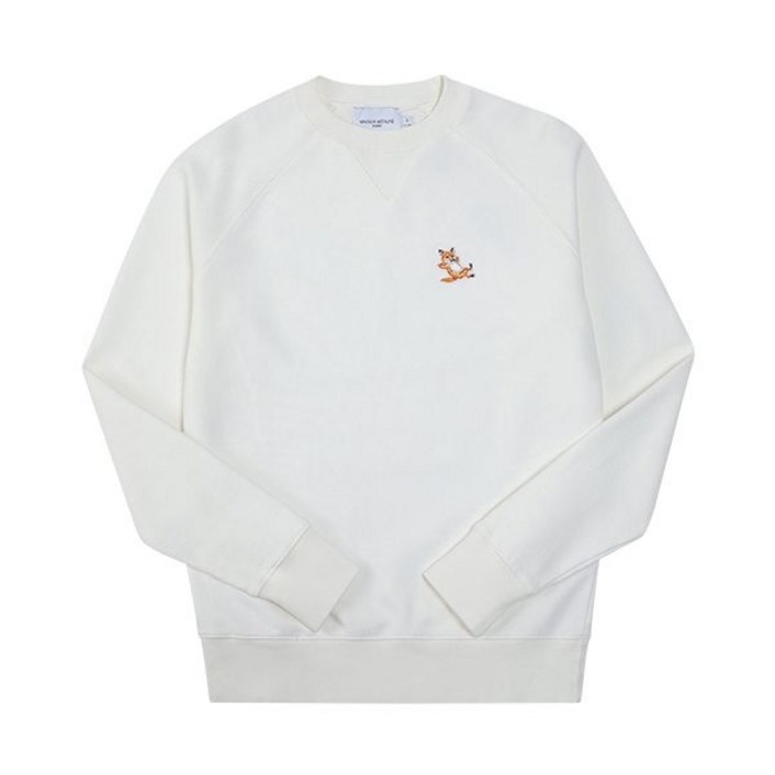 [백화점정품] 메종키츠네 티셔츠 GU00342KM0002 P700 칠랙스 폭스 패치 공용 맨투맨