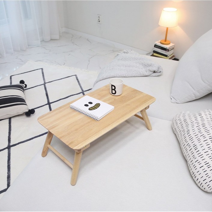 벤트리 ZEN 원목 접이식 미니테이블 550 size, 원목색 벤트리 ZEN 원목 접이식 미니테이블 550 size, 원목색