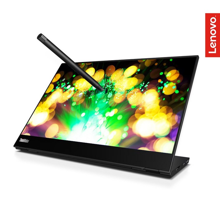 레노버 ThinkVision M14t Gen2 14인치 휴대용 터치 포터블 모니터, M14t Gen2, 35cm