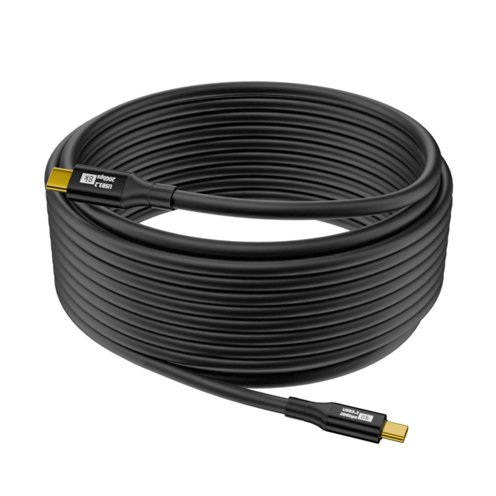 USB 3.2 GEN2 20Gbps 데이터 전송 스튜디오 테더링 5M C타입 고속 충전 케이블 PD 100W 카메라 외장 하드 메모리, 1개, 500cm
