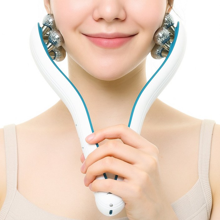 드뮤즈 3세대 빅 롤러 EMS 고주파 경락 얼굴마사지기