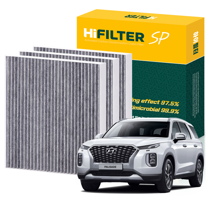 하이필터 현대 자동차 펠리세이드 활성탄 에어컨필터