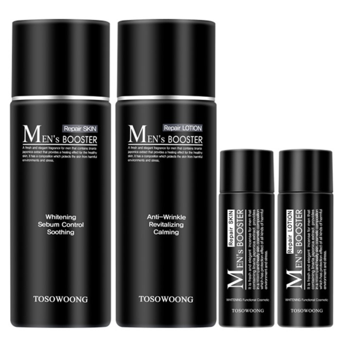 토소웅 맨즈부스터 2종 세트, 1개