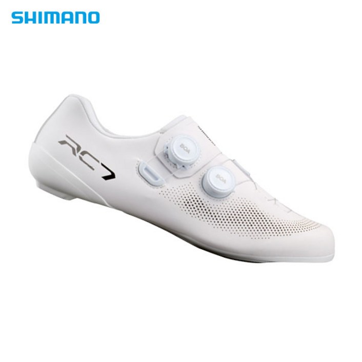 시마노 컴티티션 로드슈즈 SH-RC703 화이트, 화이트 노멀 40