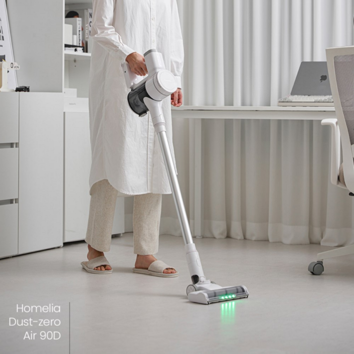 [최신형] 홈리아 차이슨 무선 청소기 흡입력 좋은 진공청소기 + 다양한 구성품, 90D, 단일색상