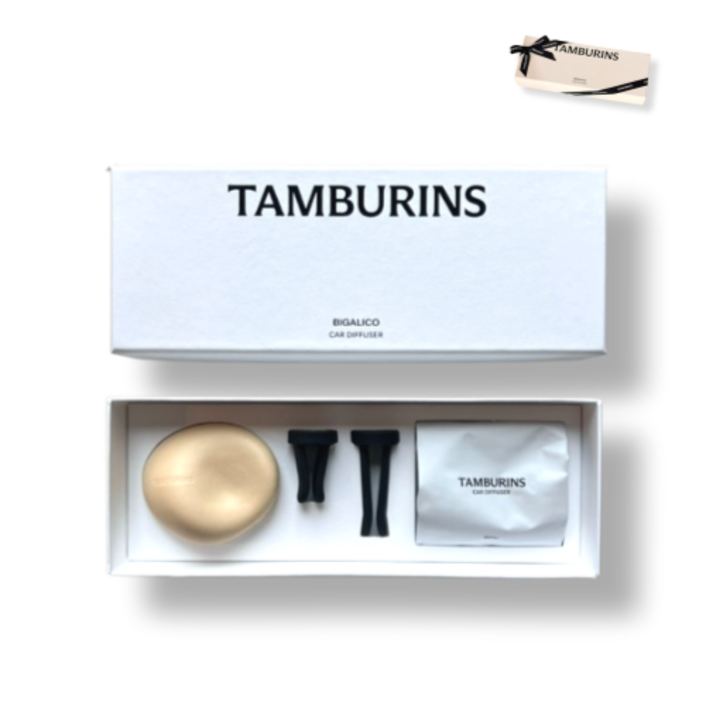 [본사정품] [남자친구선물] 탬버린즈 카 디퓨저 tamburins 차량용방향제