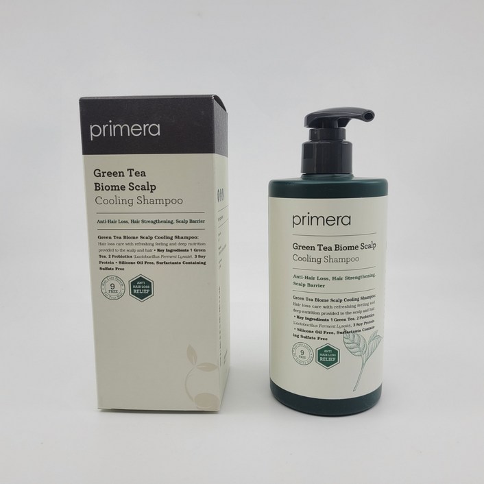 프리메라 그린티 바이옴 스칼프 쿨링 샴푸380ml