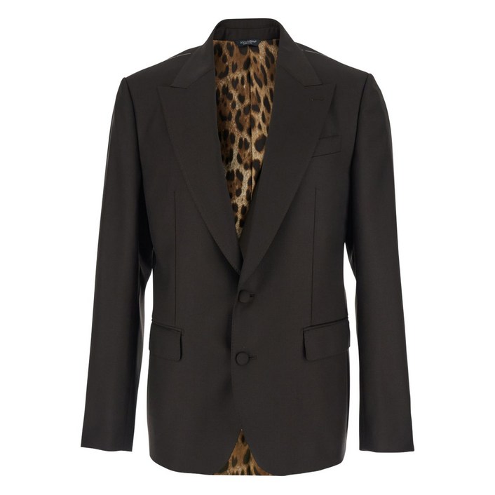 돌체앤가바나 시칠리아 투 버튼 테일러드 재킷