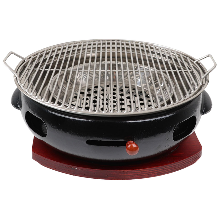 항아리 주물 화로 세트 석쇠 그릴 캠핑 고기 불판 업소용 aa