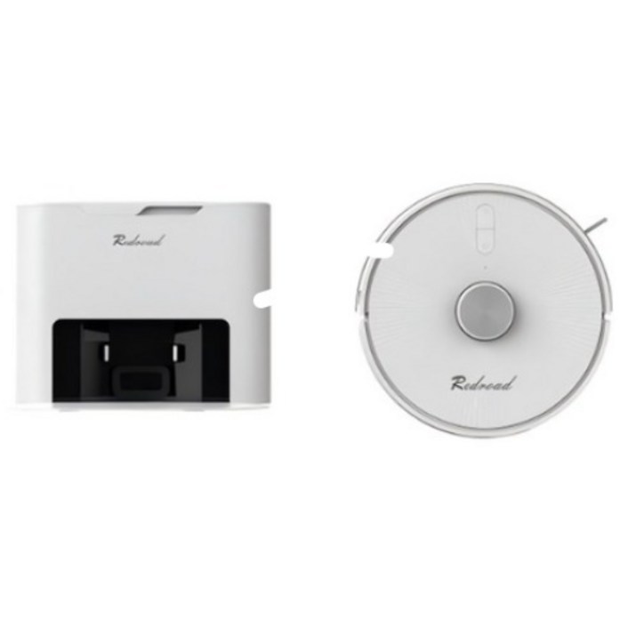 Redroad R10 2in1 물걸레 로봇청소기 4000pa 흡입력 LDS센서 먼지비움 어플연동, R10, 화이트