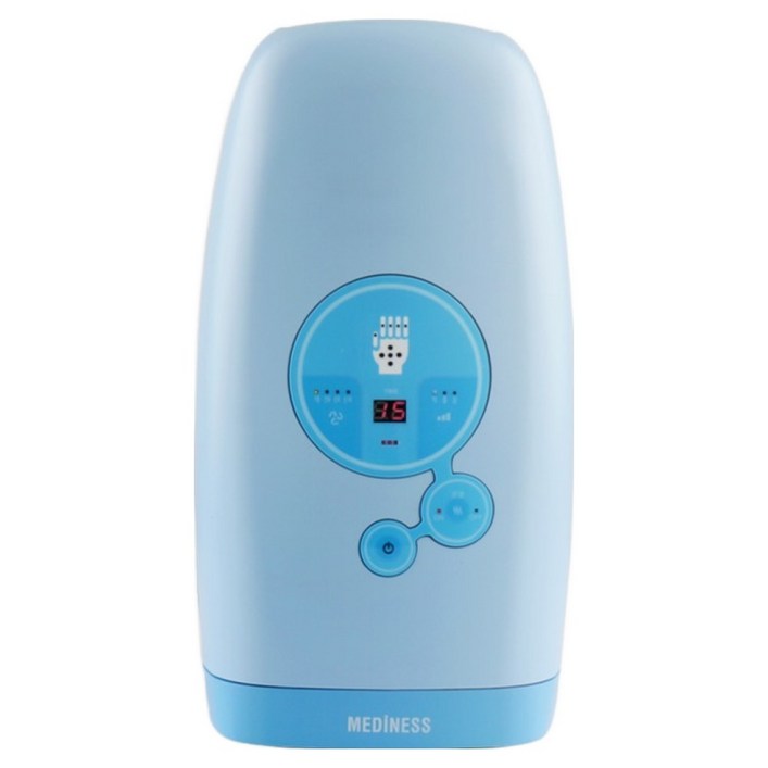 메디니스 휴먼터치 핸드케어 손마사지기, MVP3404, 블루