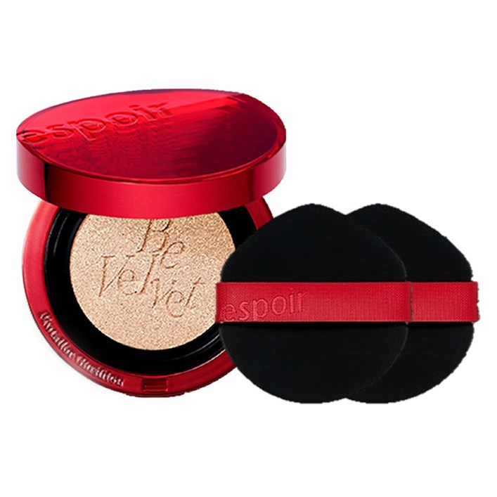 에스쁘아 프로테일러 비벨벳 커버 쿠션 파운데이션 뉴클래스 본품 13g +퍼프 세트