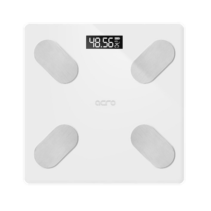 아크로 스마트 바디 체중계, 아크로 ibody 100, 화이트, 1개