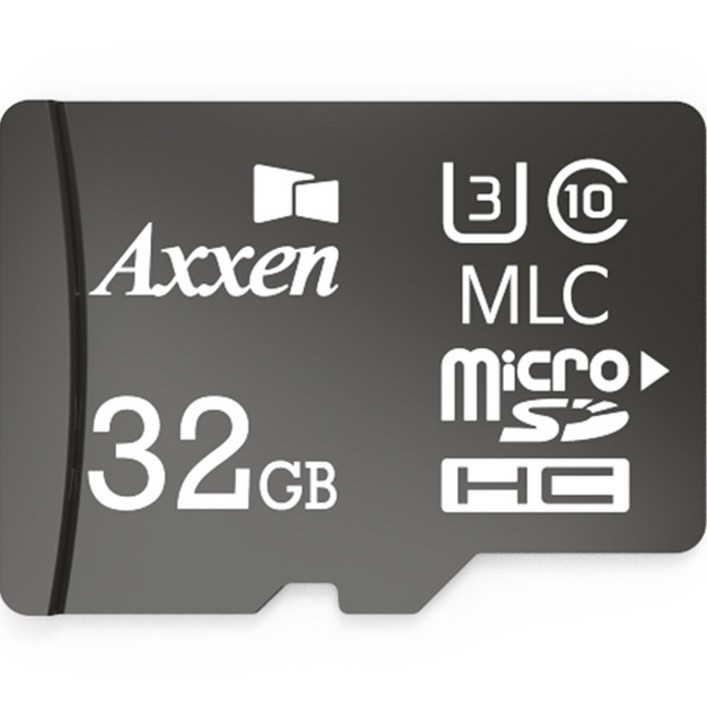 액센 블랙박스용 MSD Black MLC U3 Class10 마이크로 SD 카드, 32GB 20230717