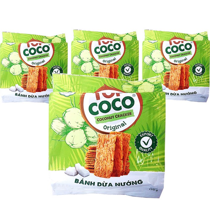 탑코코 코코넛 오리지널 크래커 10p