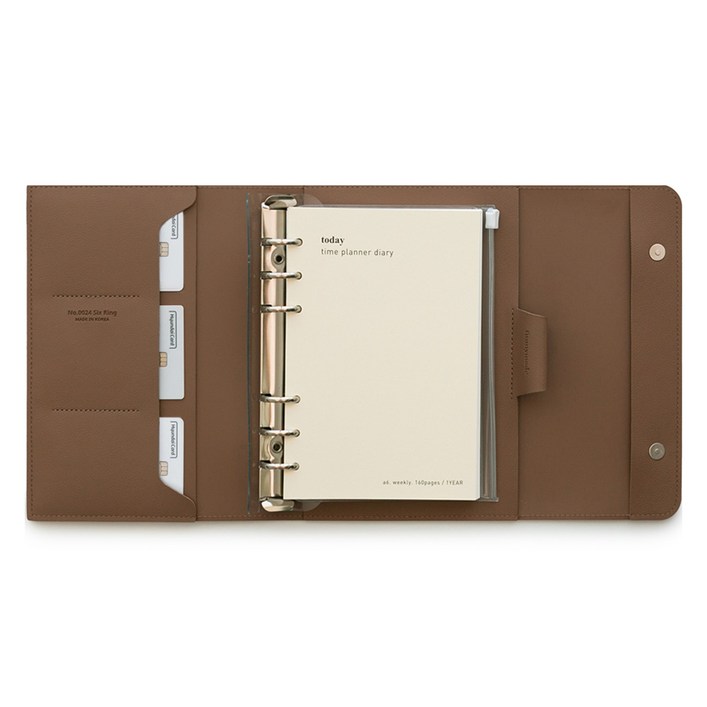 퍼니메이드 가죽 만년형 타임플래너 다이어리  속지 세트