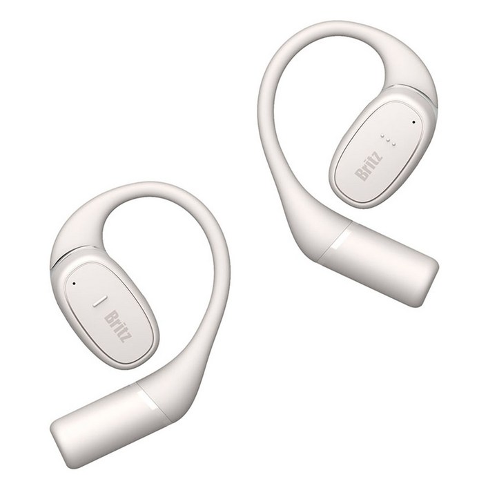 브리츠 오픈형 블루투스 이어폰, BZFit3, 그레이