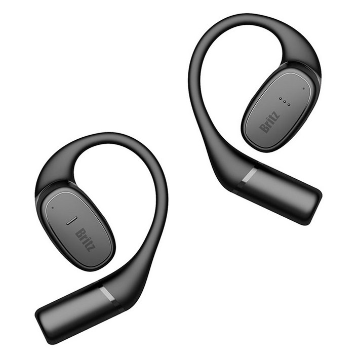 브리츠 오픈형 블루투스 이어폰, BZFit3, 블랙