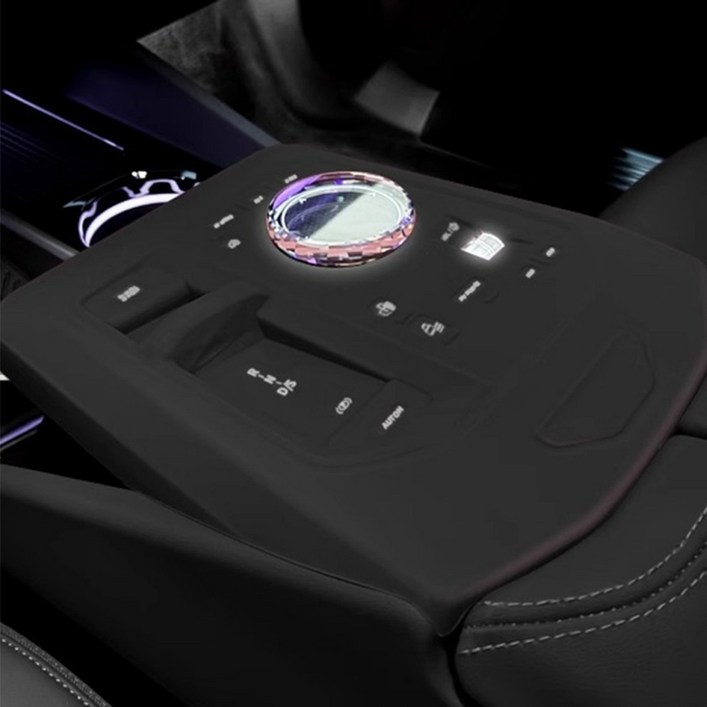 카에버 BMW 전용 컨트롤 패널 콘솔 먼지 방지 패드 하이그로스 풀커버, 클래식 블랙, BMW 5시리즈 G60 2024년형