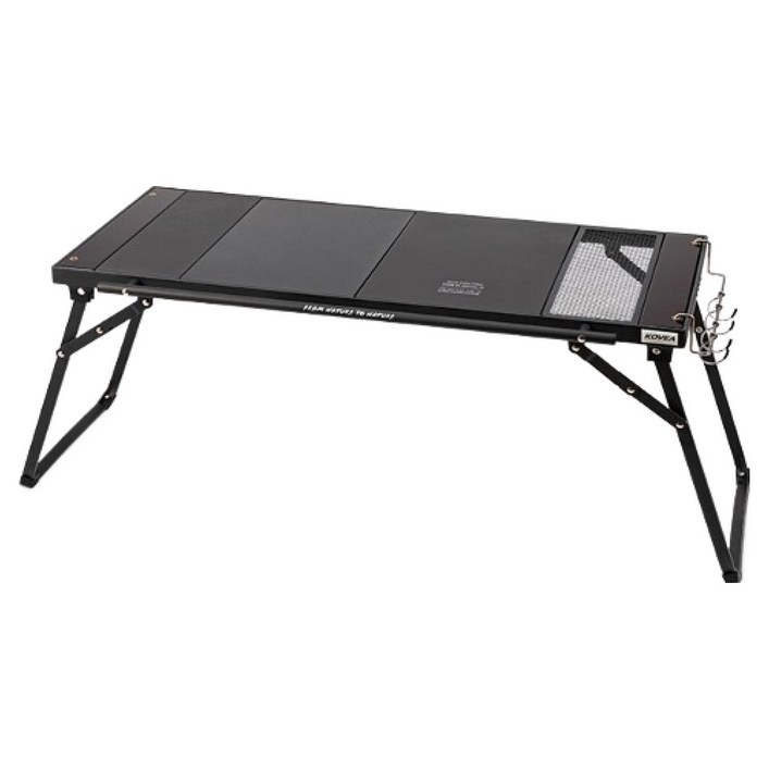 코베아 와일드 플레이트 스토브 테이블, Black