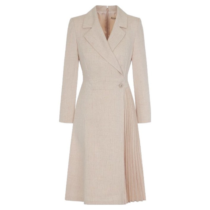 케네스레이디 여성용 스미즈 사이드 플리츠 원피스