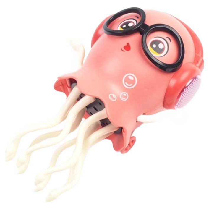 LED 불빛을 밝히며 신나게 춤을추는 댄싱 문어 21cm