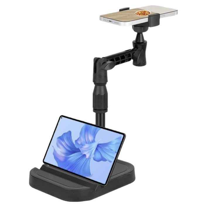 코슬라 각도 높이조절 수직촬영 태블릿 듀얼 휴대폰 거치대