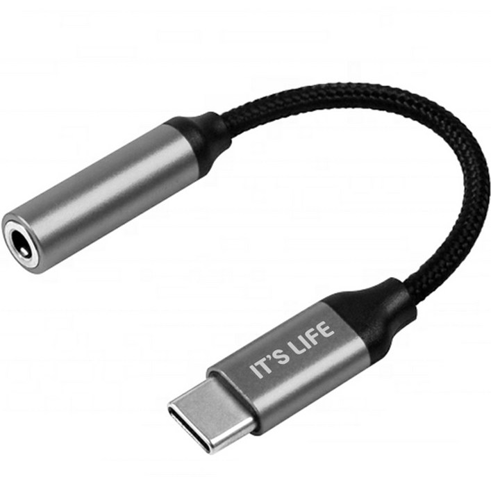 이츠라이프 갤럭시 노트10 USB C to 3.5mm 이어폰 젠더, 그레이, 1개 이츠라이프 갤럭시 노트10 USB C to 3.5mm 이어폰 젠더, 그레이, 1개