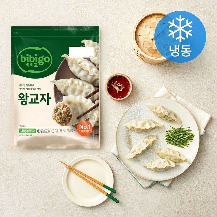 비비고 왕교자 냉동, 1.4kg, 1개