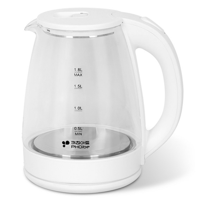 키친아트 포이베 유리 전기주전자 1.8L