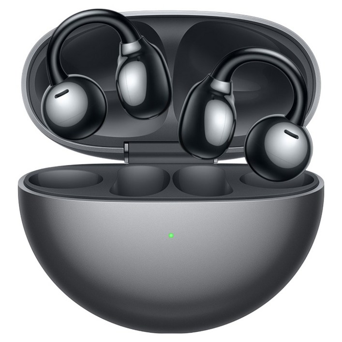 화웨이 FreeClip 블루투스 오픈형 이어폰, T0017, 블랙