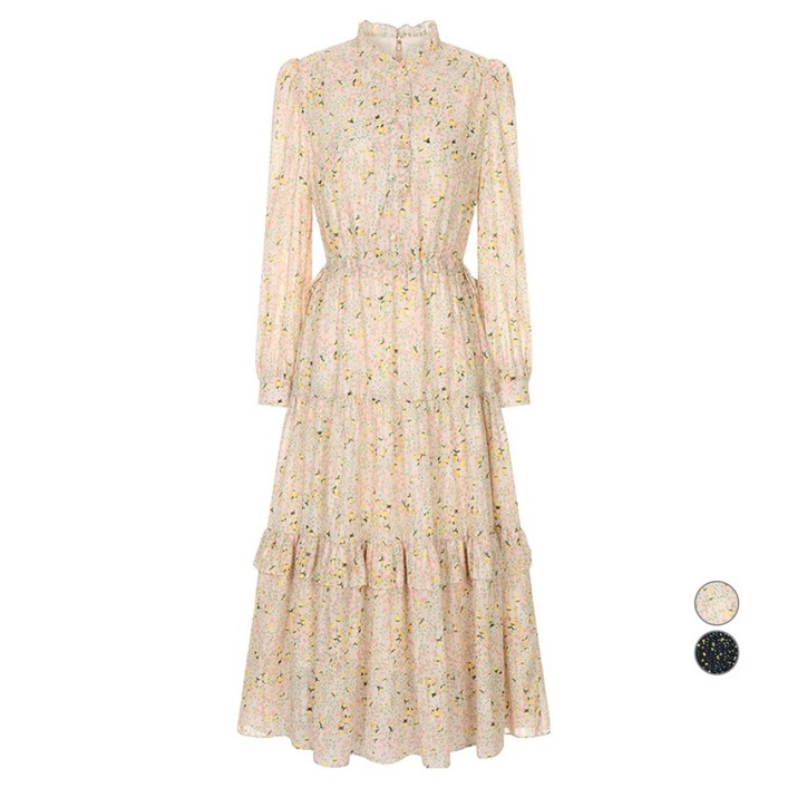 올리브데올리브 여성용 프린트쉬폰원피스