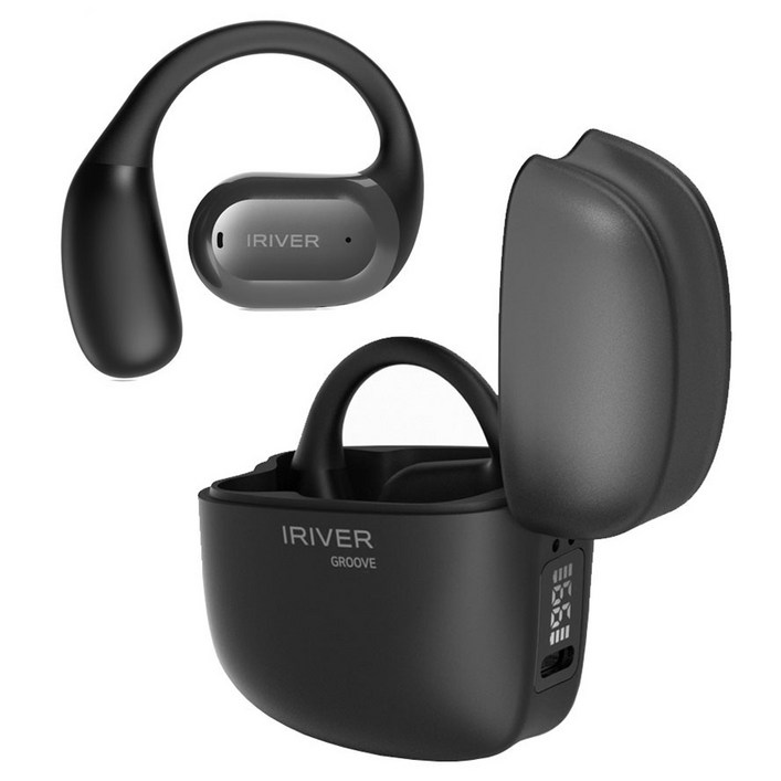 아이리버 오픈핏 무선 5.3 C타입 블루투스 이어폰 귀걸이형 GROOVE