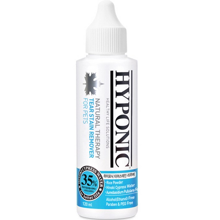 하이포닉 반려동물 티어스테인 리무버, 1개, 120ml