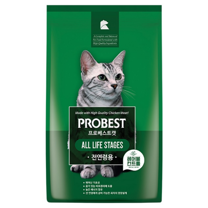 프로베스트 고양이 그린 전연령 기능성 사료