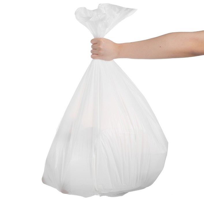 코멧 배접 쓰레기 비닐봉투, 100L, 100매, 화이트