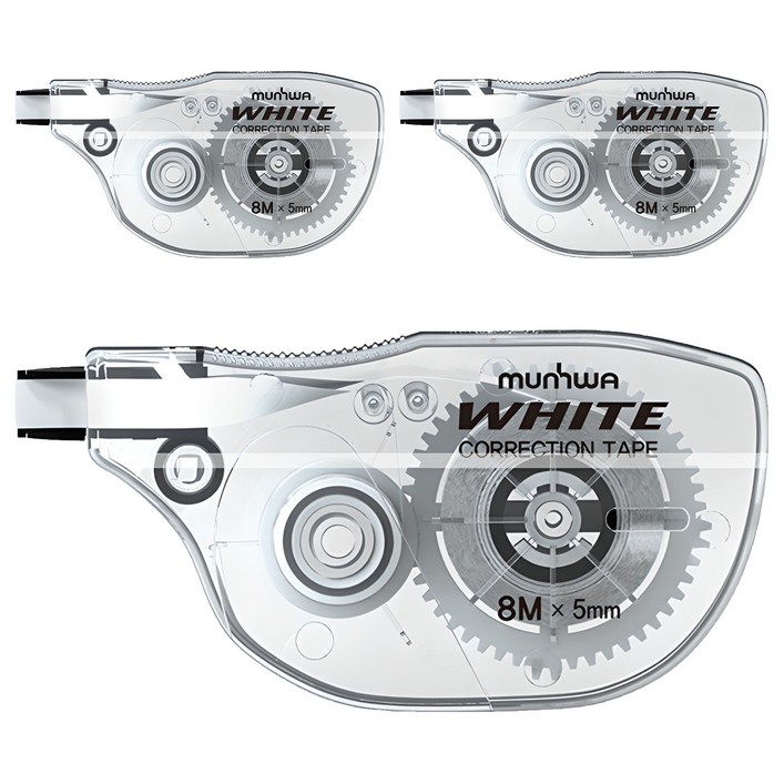 문화연필 수정테이프 5mm x 8M