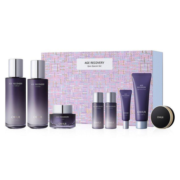 오휘 에이지 리커버리 기초화장품 3종 세트