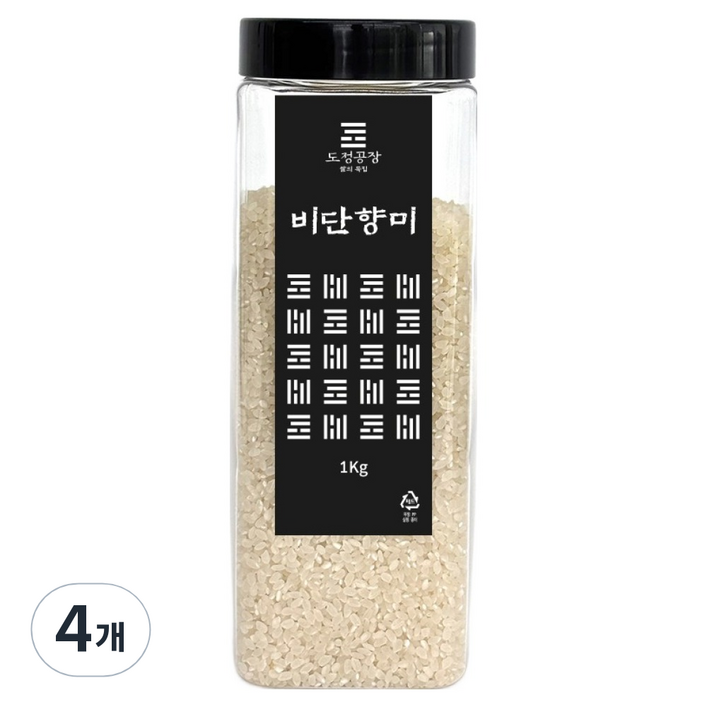 도정공장 비단향미, 1kg, 4개, 상등급