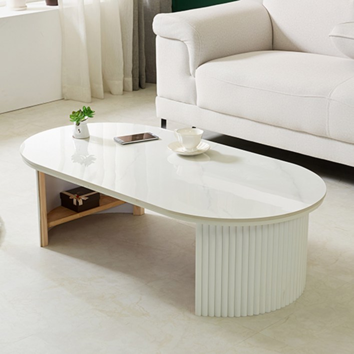 SAF 코펜하겐 템바보드 12T 통세라믹 수납 거실테이블 1200 방문설치