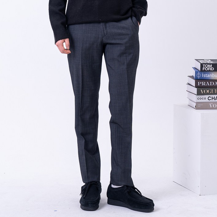 킨록 남성용 울혼방 CLASSIC SUIT PANTS