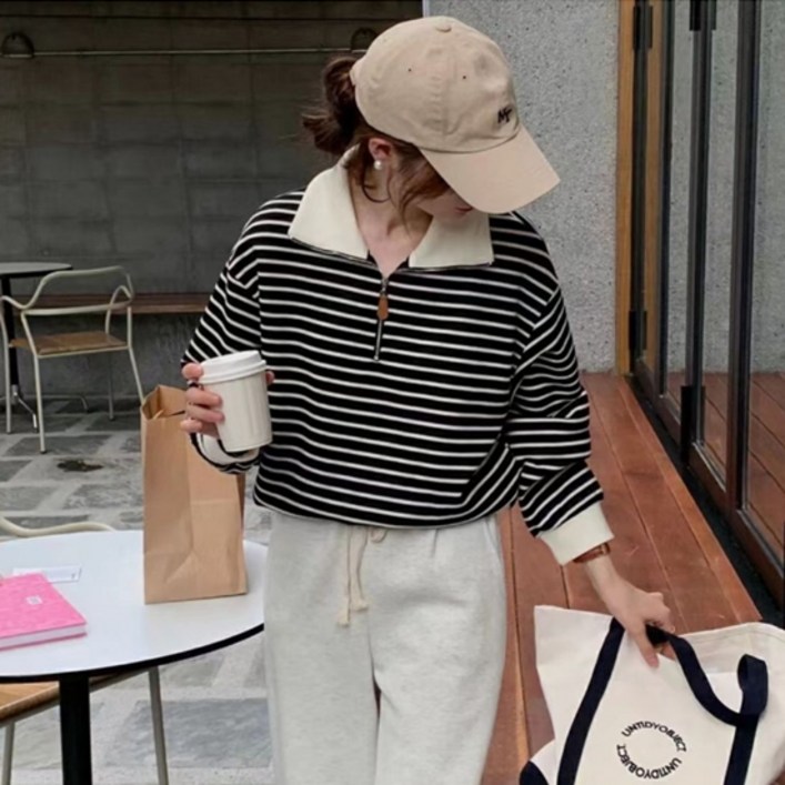 데이소이 카라 반집업 맨투맨